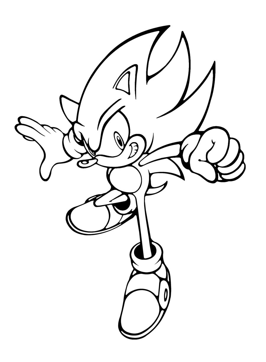  Innovative Designs Sonic the Hedgehog Kids Coloring