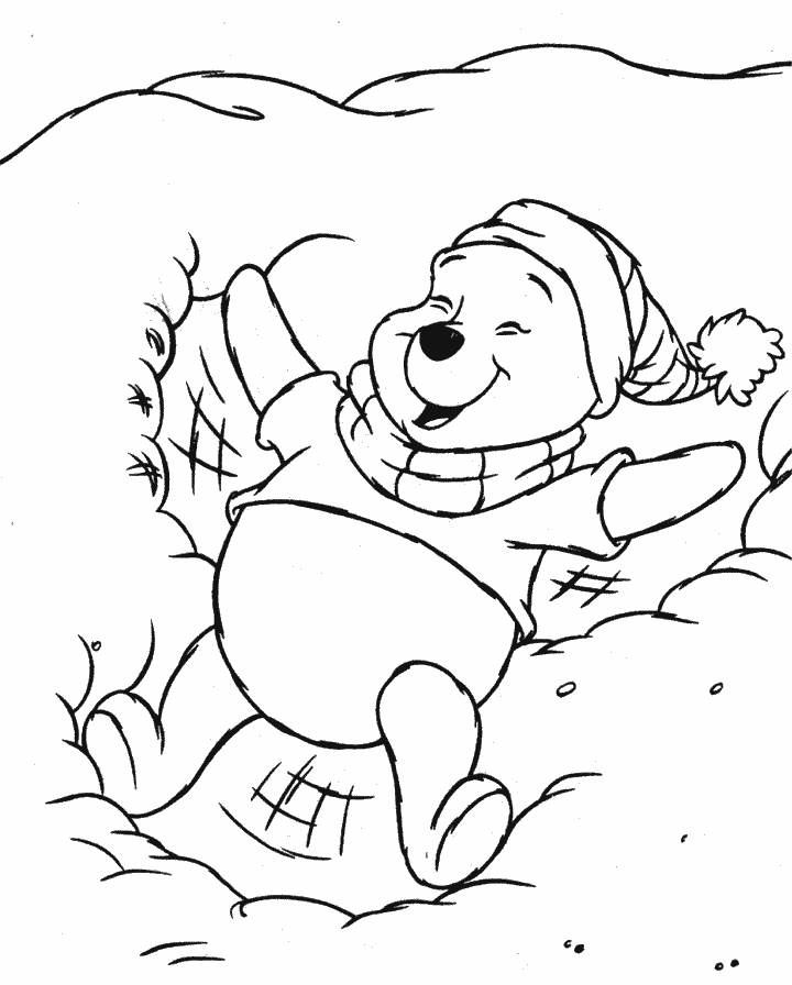Tigger From Winnie The Pooh Coloring Pages