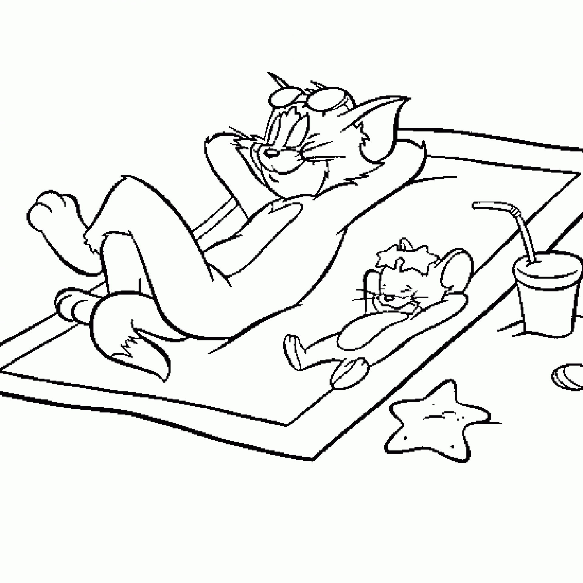 Free Printable Tom And Jerry Coloring Pages For Kids Coloring Wallpapers Download Free Images Wallpaper [coloring654.blogspot.com]