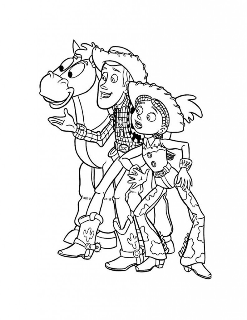 Toy Story Coloring Pages To Print