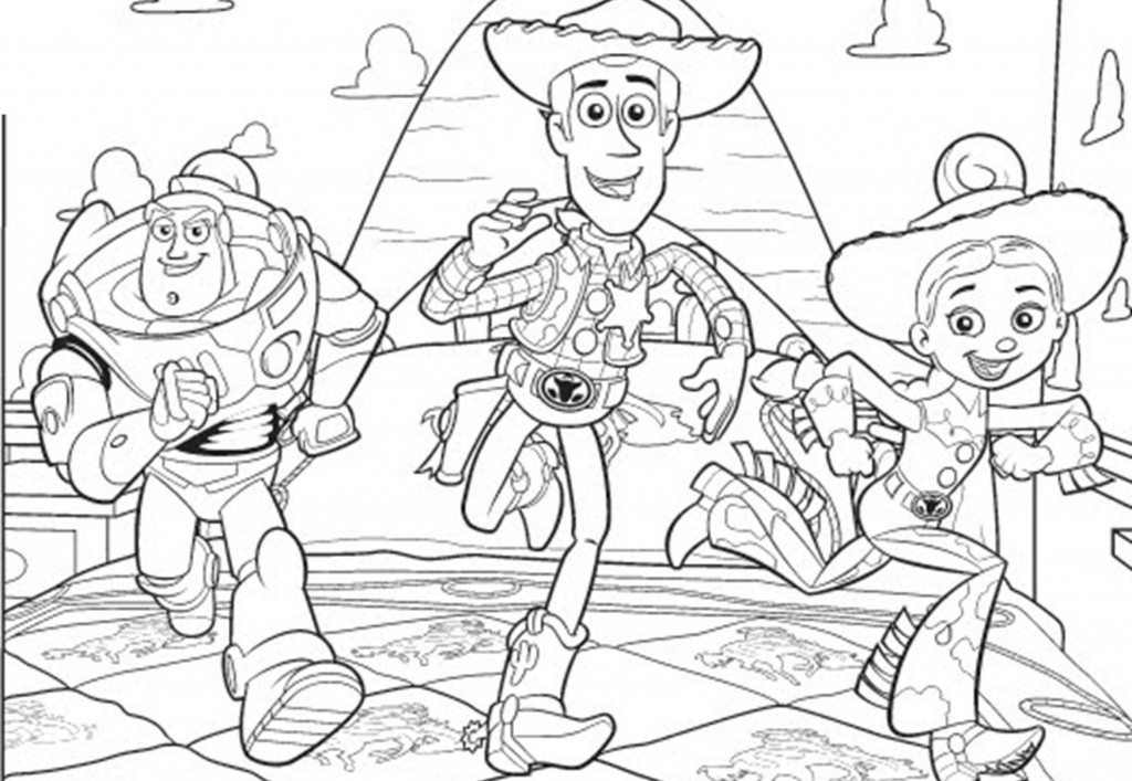 Toy Story Jessie Coloring Pages