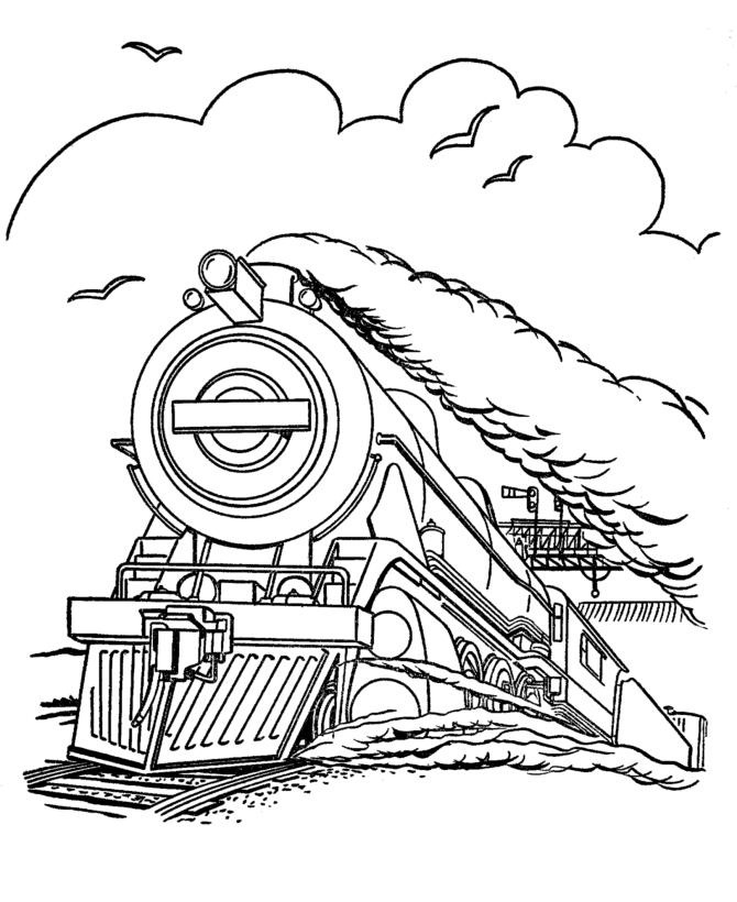 Free Printable Train Coloring Pages For Kids Effy Moom Free Coloring Picture wallpaper give a chance to color on the wall without getting in trouble! Fill the walls of your home or office with stress-relieving [effymoom.blogspot.com]