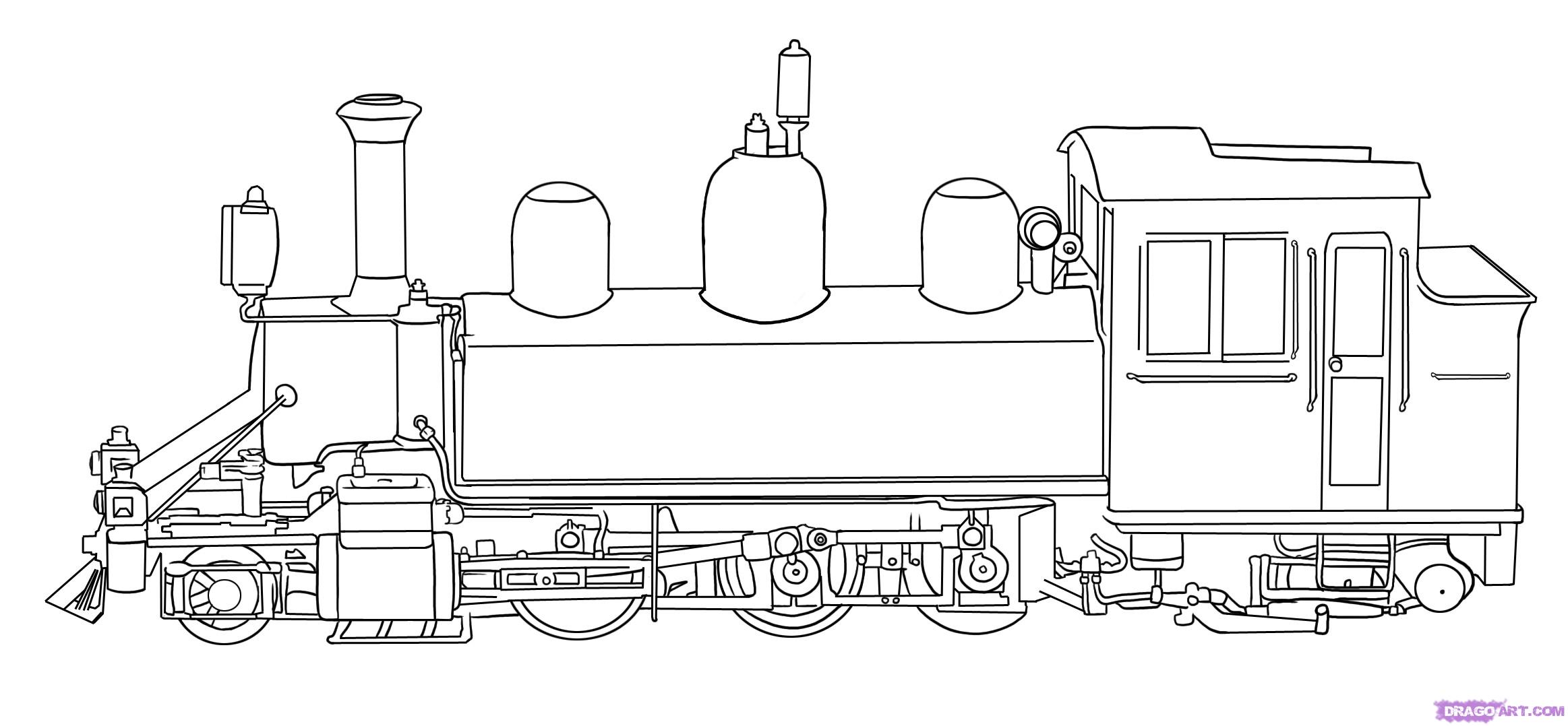 Printable Train Coloring Pages Printable World Holiday