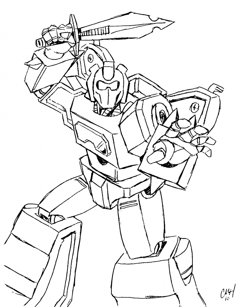 Transformers Coloring Pages Online