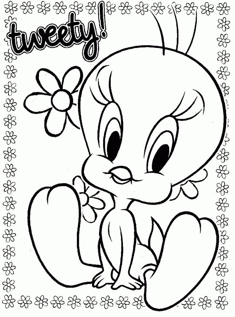 Tweety Bird Coloring Pages