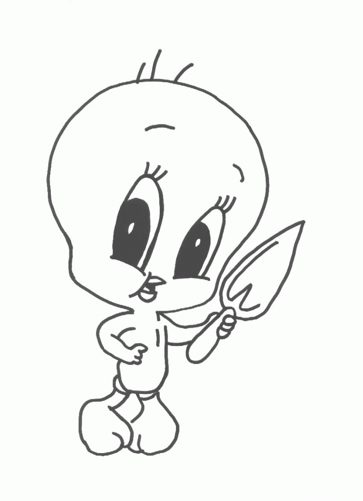 Tweety Bird Coloring Pages For Kids