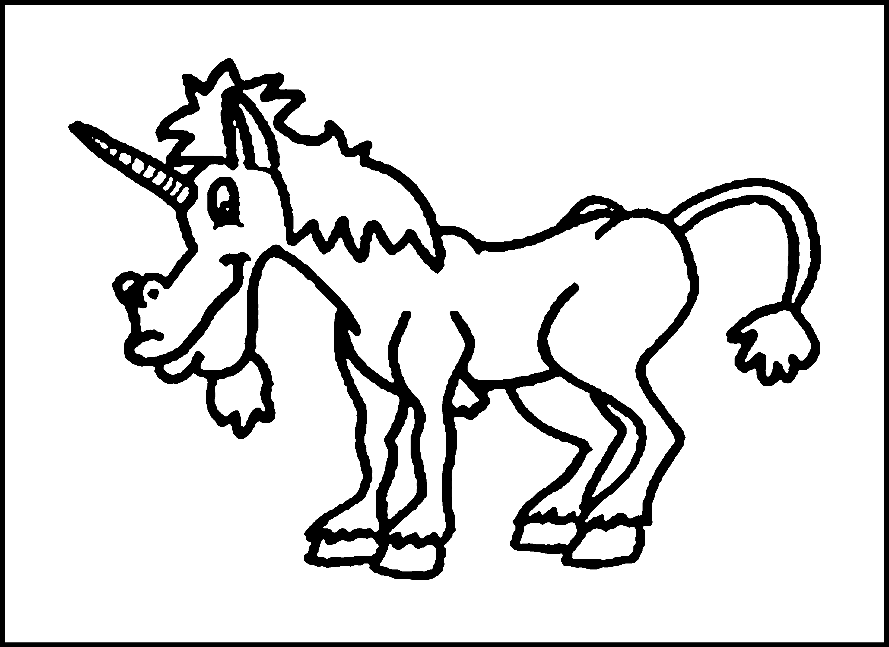 Printable Cute Unicorn Coloring Pages Charityqust