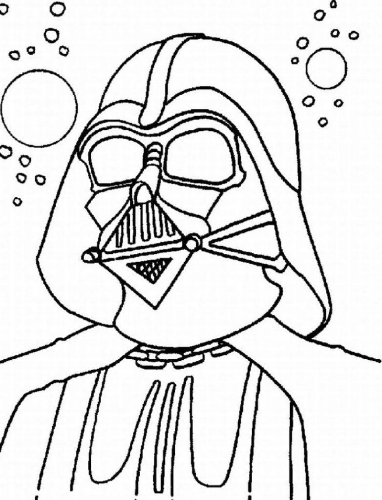 Vader - Star Wars Coloring Pages