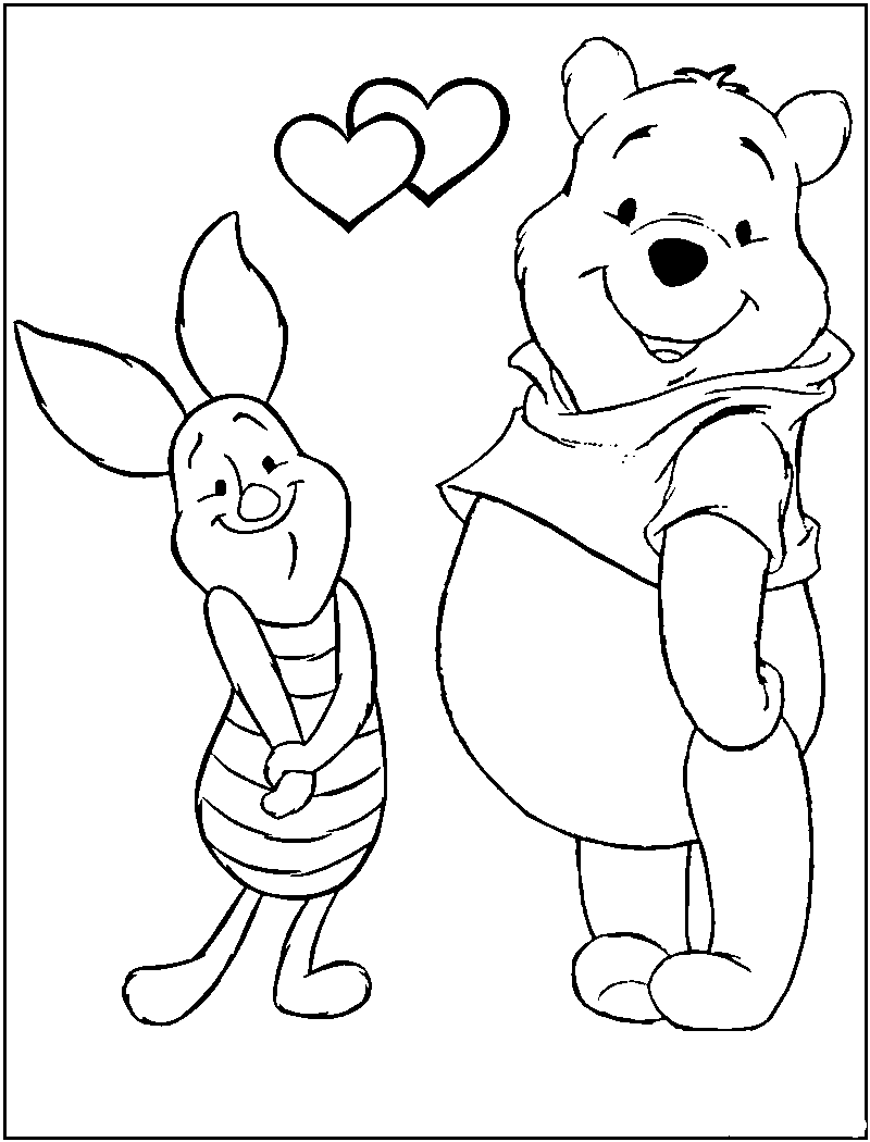 Download Free Printable Valentine Coloring Pages For Kids
