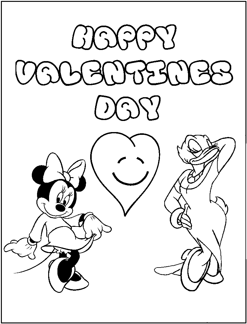 Free Printable Valentine Coloring Pages For Kids