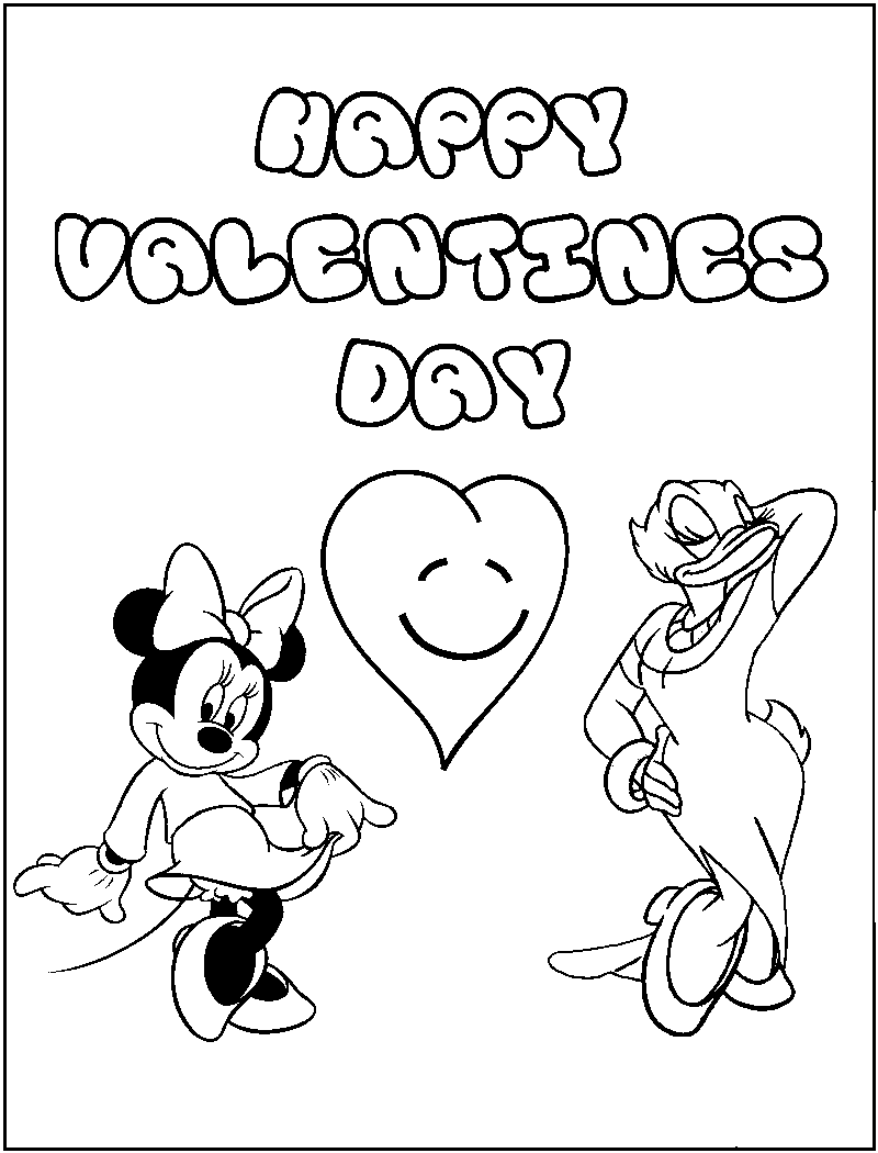 Free Printable Valentine Coloring Pages