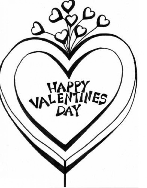 Free Printable Valentine Coloring Pages For Kids
