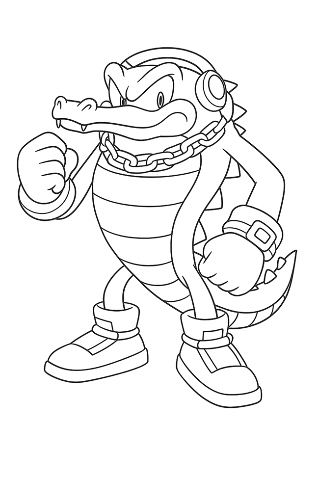 Vector The Crocodile