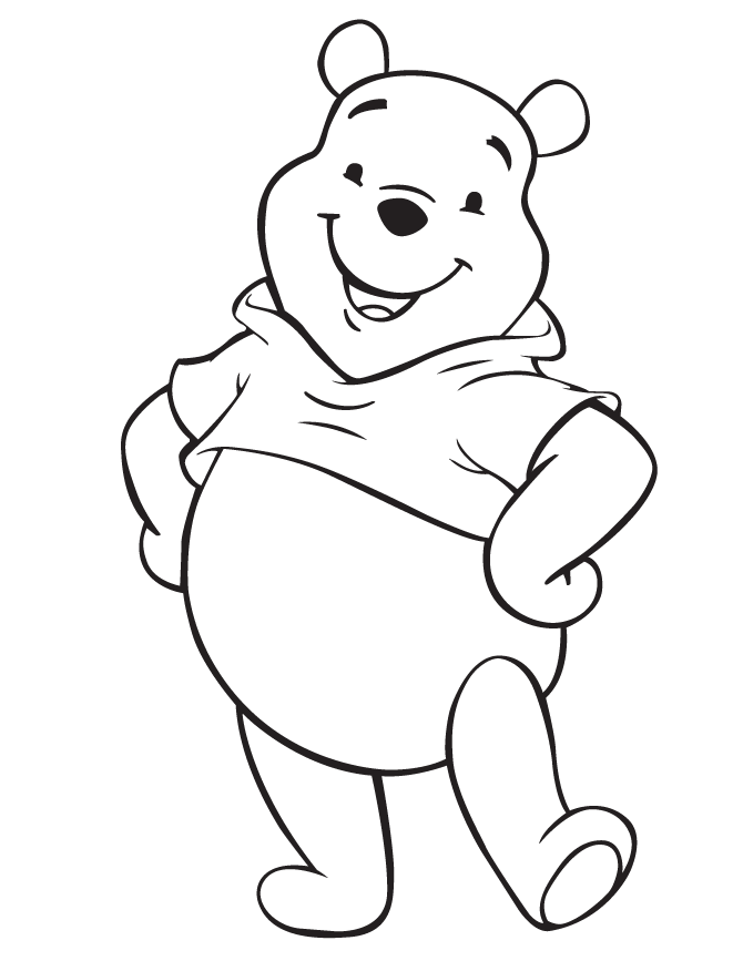Winnie The Pooh Coloring Book Pages