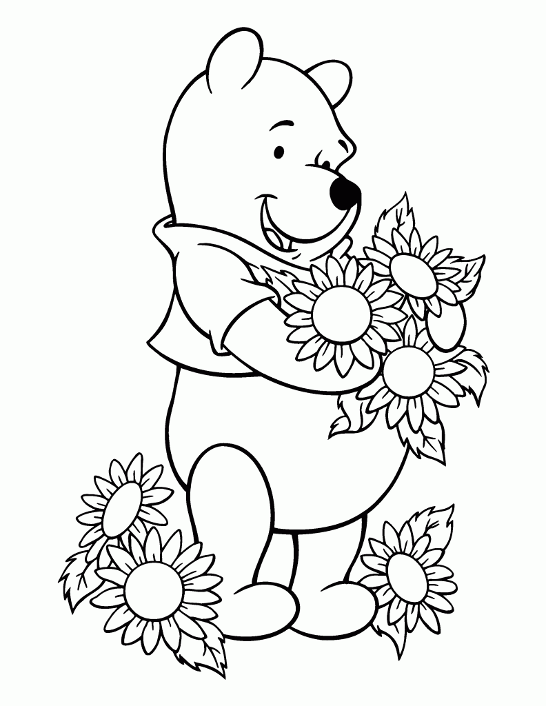 Winnie The Pooh Coloring Pages Online