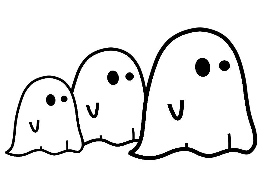 Free Printable Ghost Coloring Pages For Kids