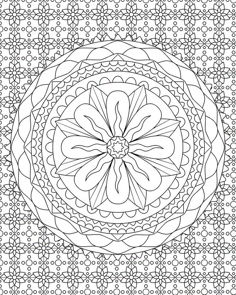 Abstract Coloring Pages Pictures