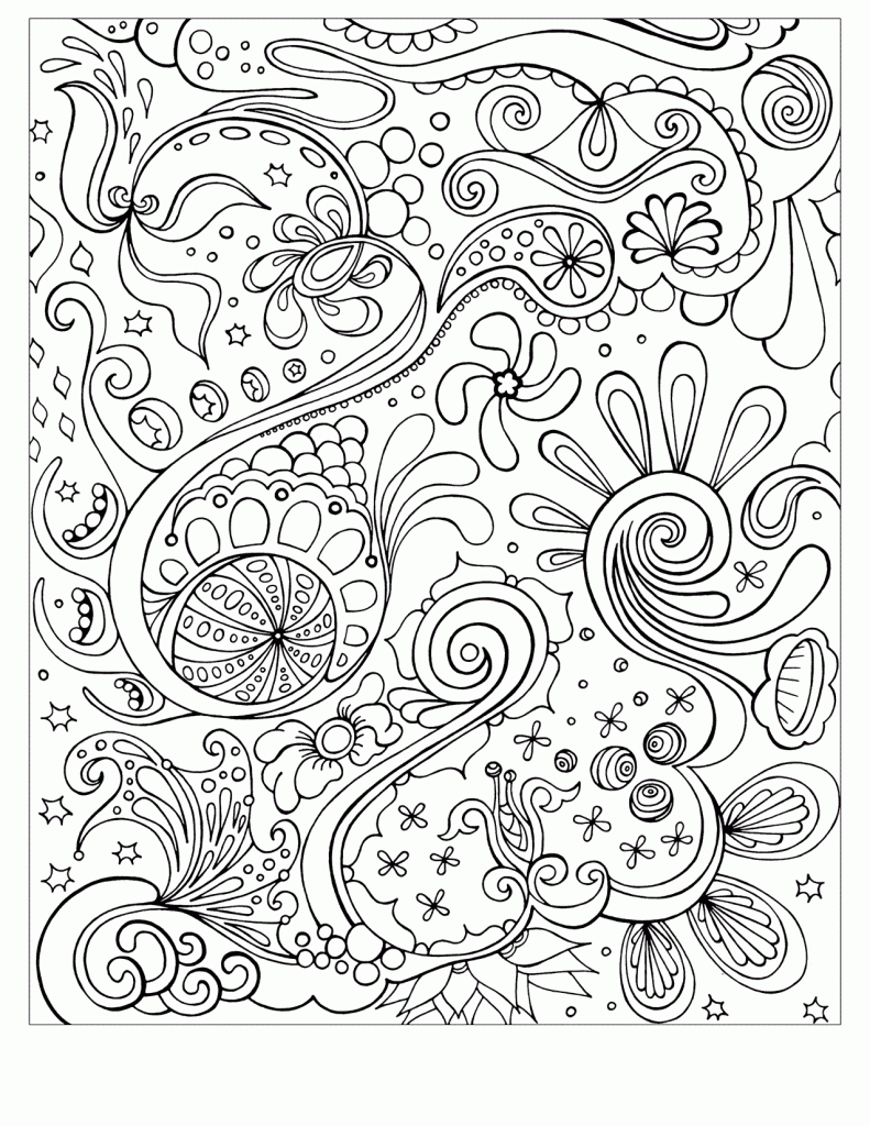 Abstract Coloring Pages To Print