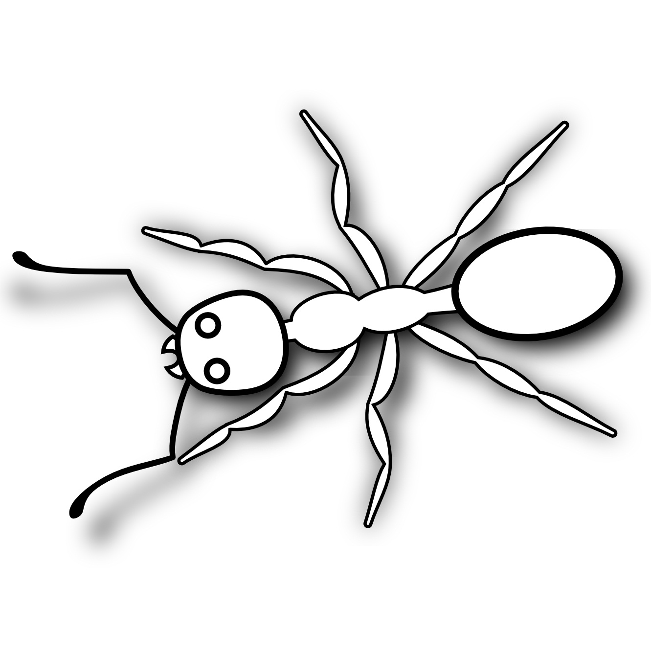 ant coloring page