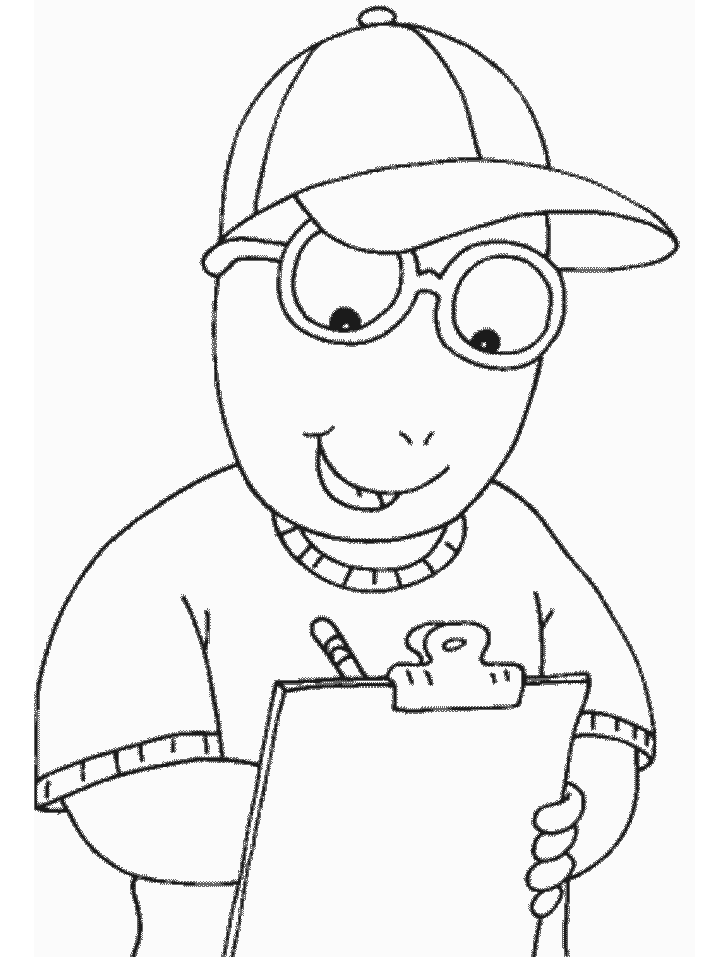 Free Printable Arthur Coloring Pages For Kids