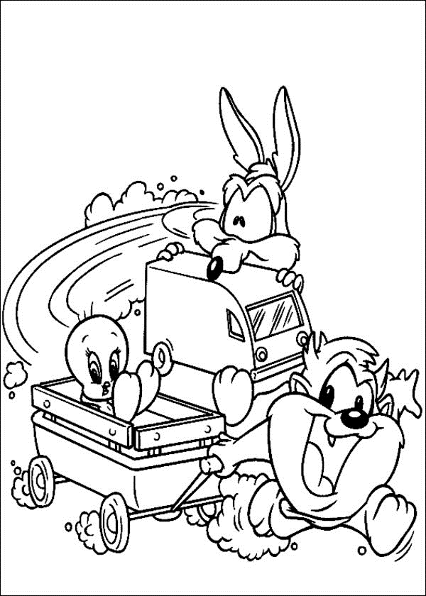 Baby Looney Tunes Coloring Pages Pictures