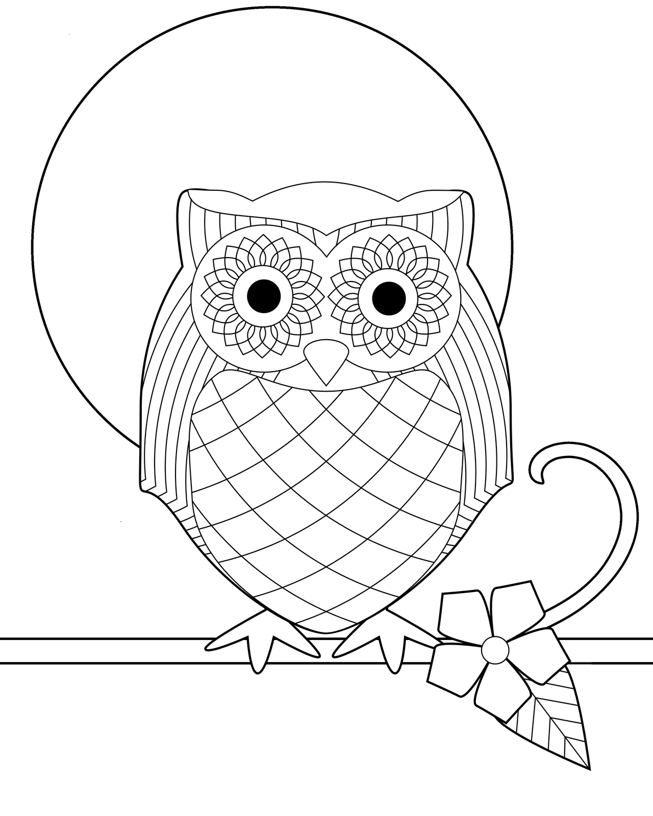 Free Printable Owl Coloring Pages For Kids Free Printable Owl Coloring Pages For Kids