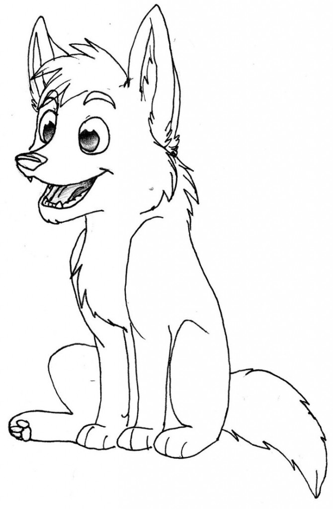 Download Free Printable Wolf Coloring Pages For Kids