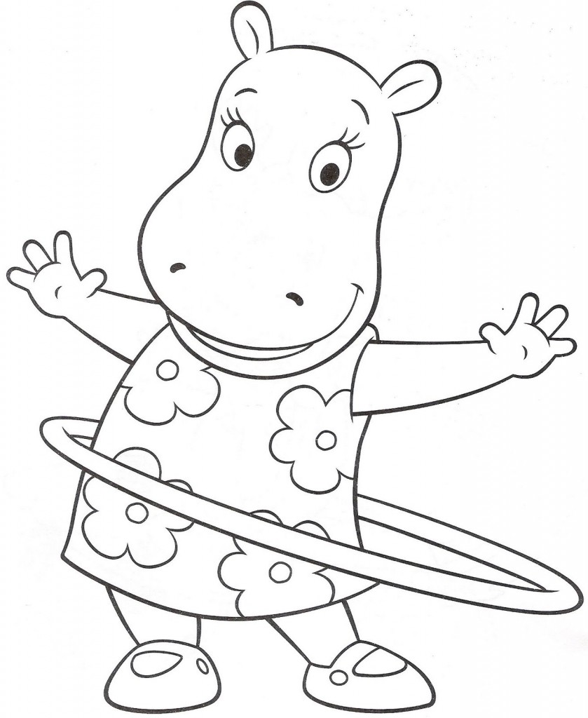 Backyardigan Coloring Pages Pictures