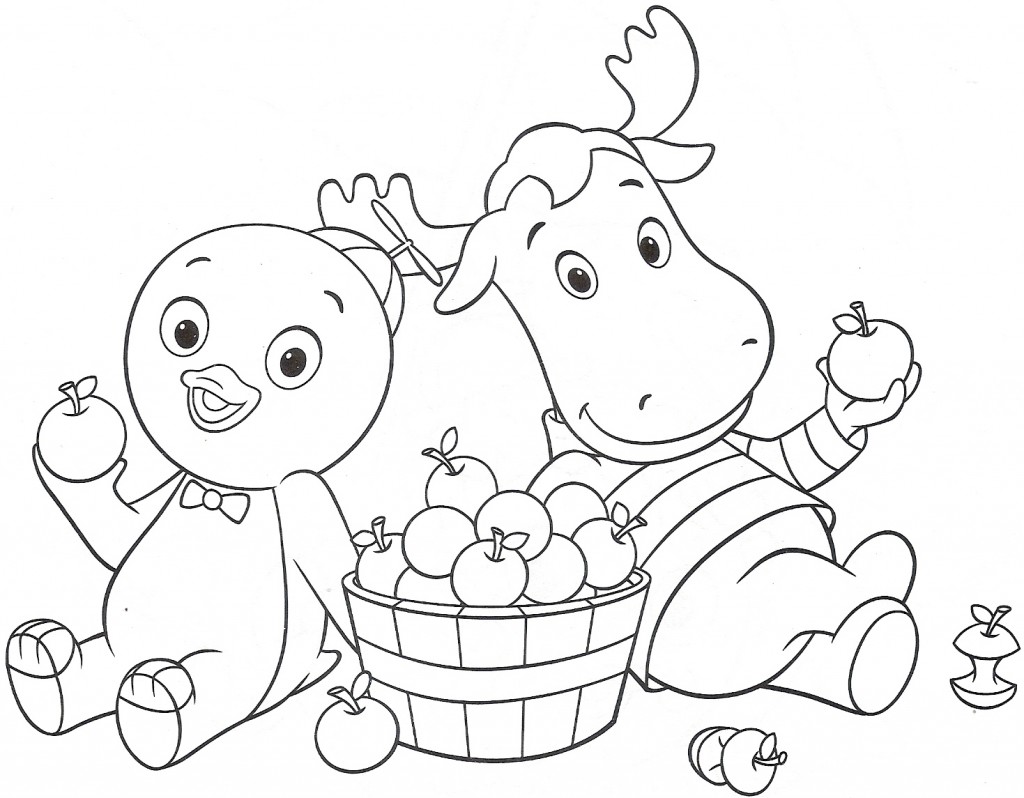 Backyardigans Coloring Pages For Kids