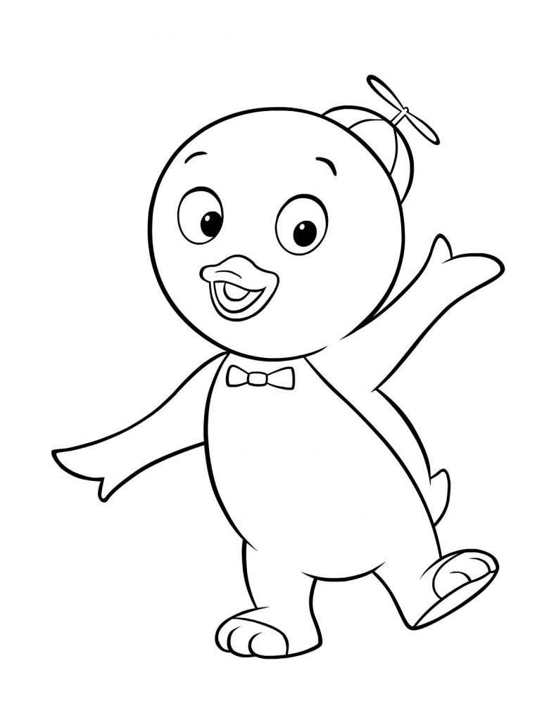 Backyardigans Coloring Pages Print