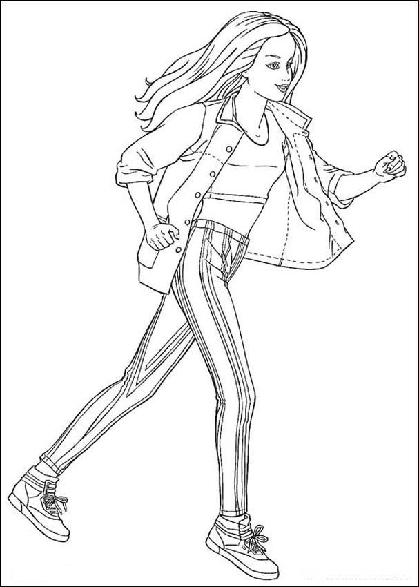 Barbie Online Coloring Pages