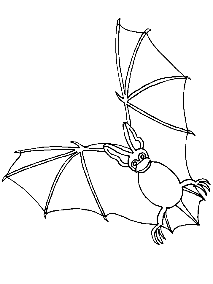 Free Printable Bat Coloring Pages For Kids