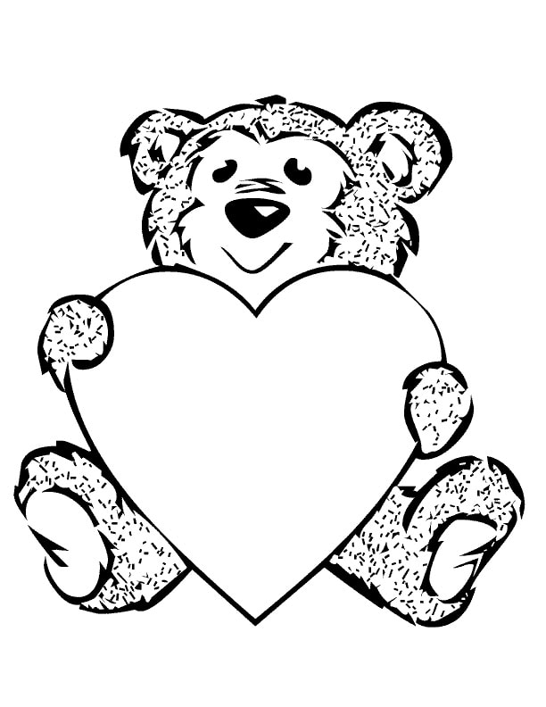 heart parts coloring pages