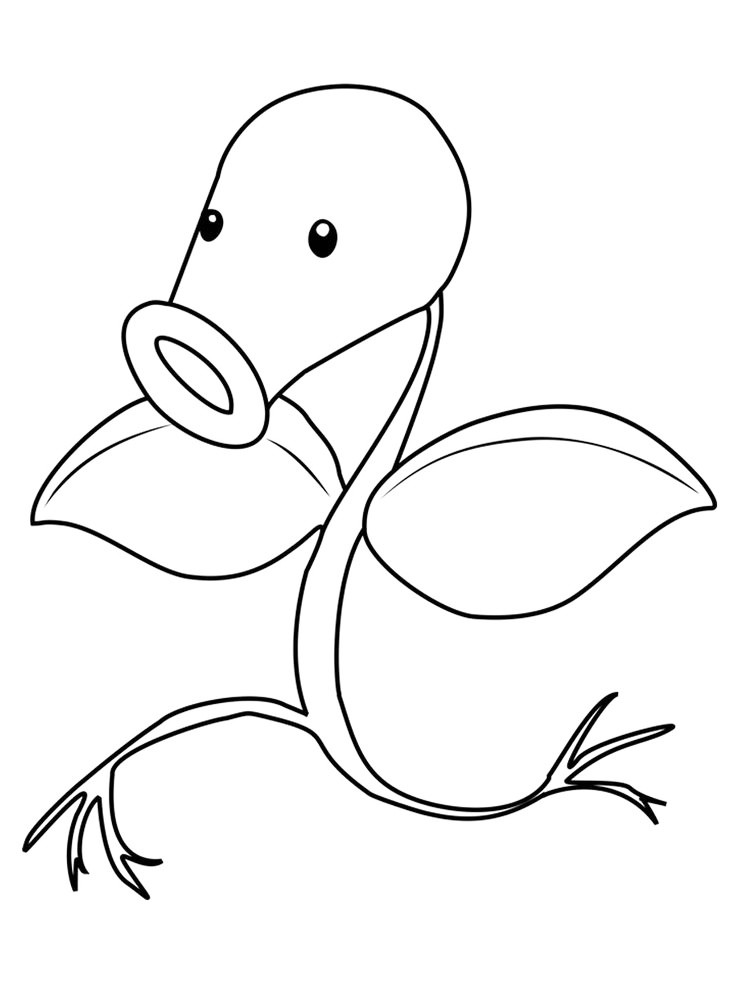 Bellsprout Coloring Page