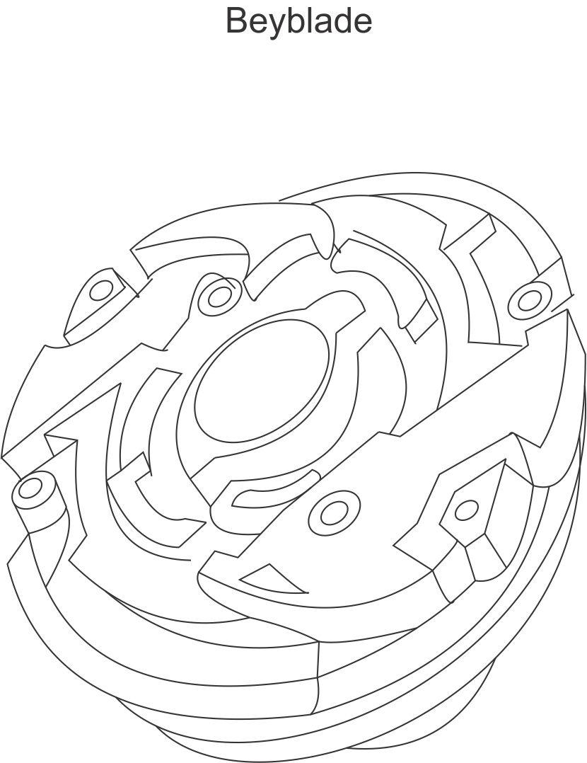 Download Free Printable Beyblade Coloring Pages For Kids