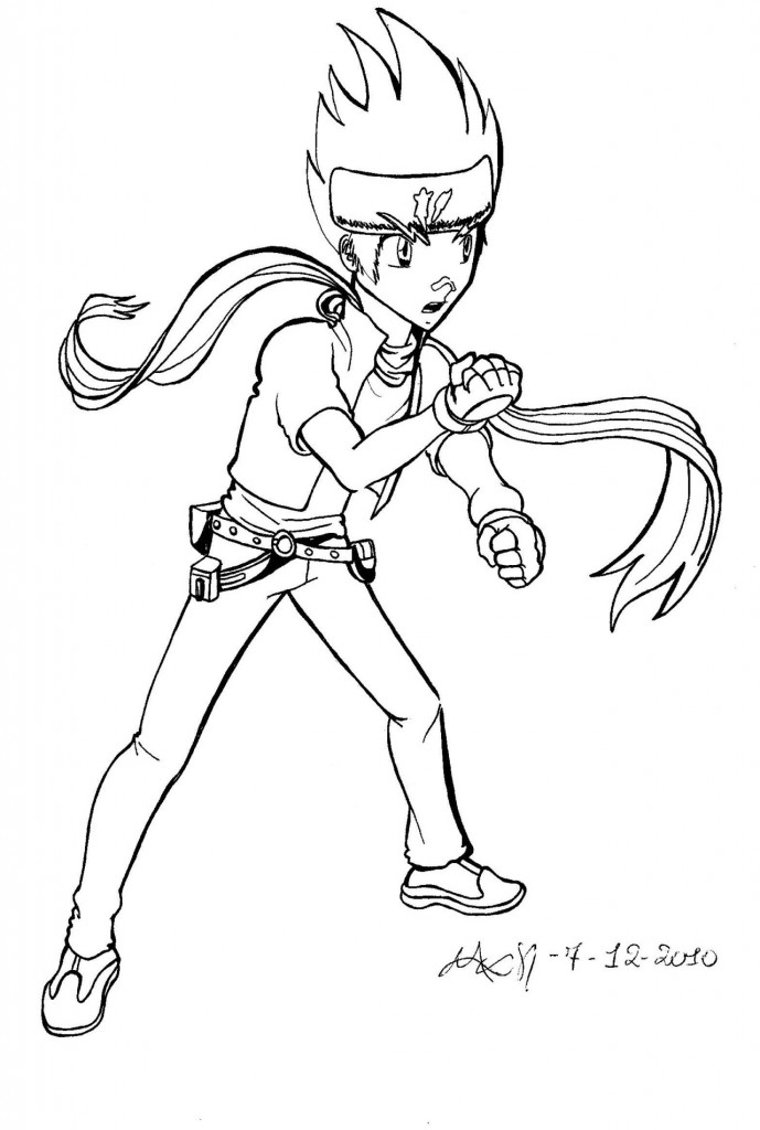 beyblade coloring pages