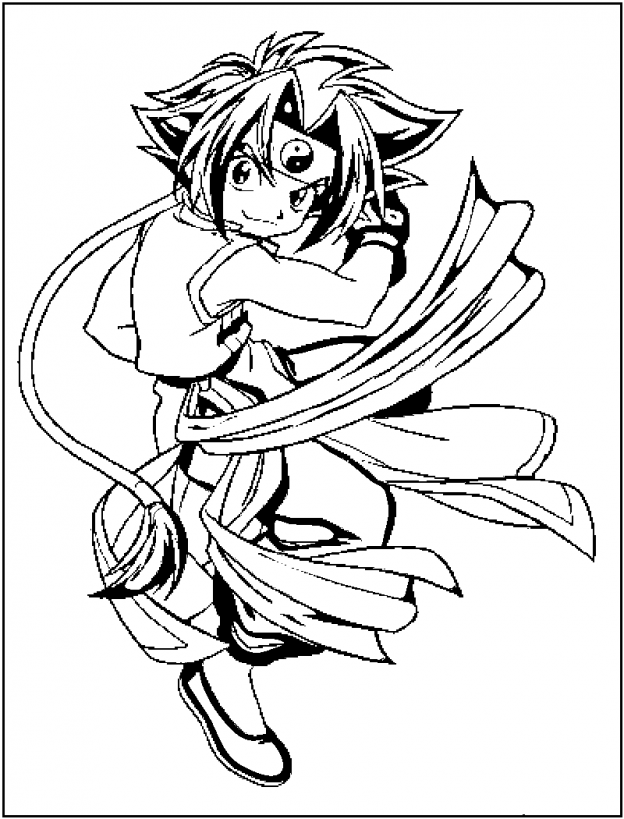 Free Printable Beyblade Coloring Pages For Kids