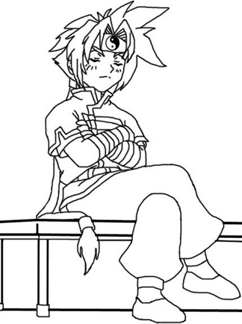 Beyblade Coloring Pages Pictures