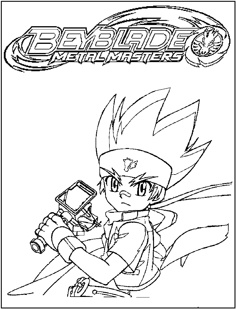 beyblade coloring pages