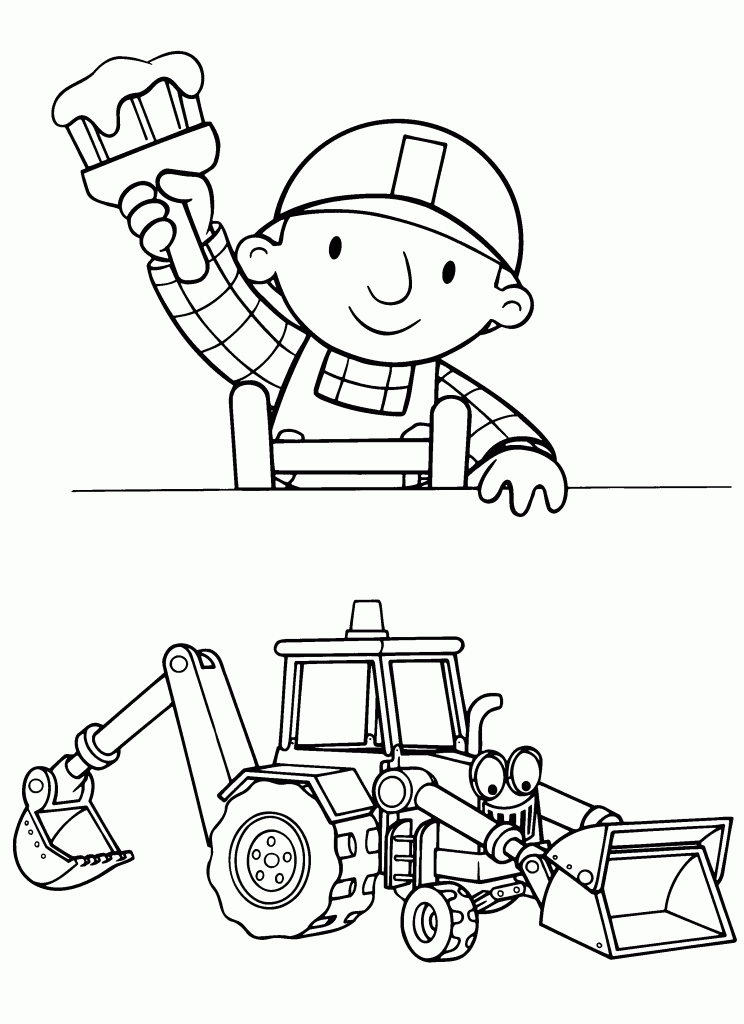 Bob The Builder Color Pages