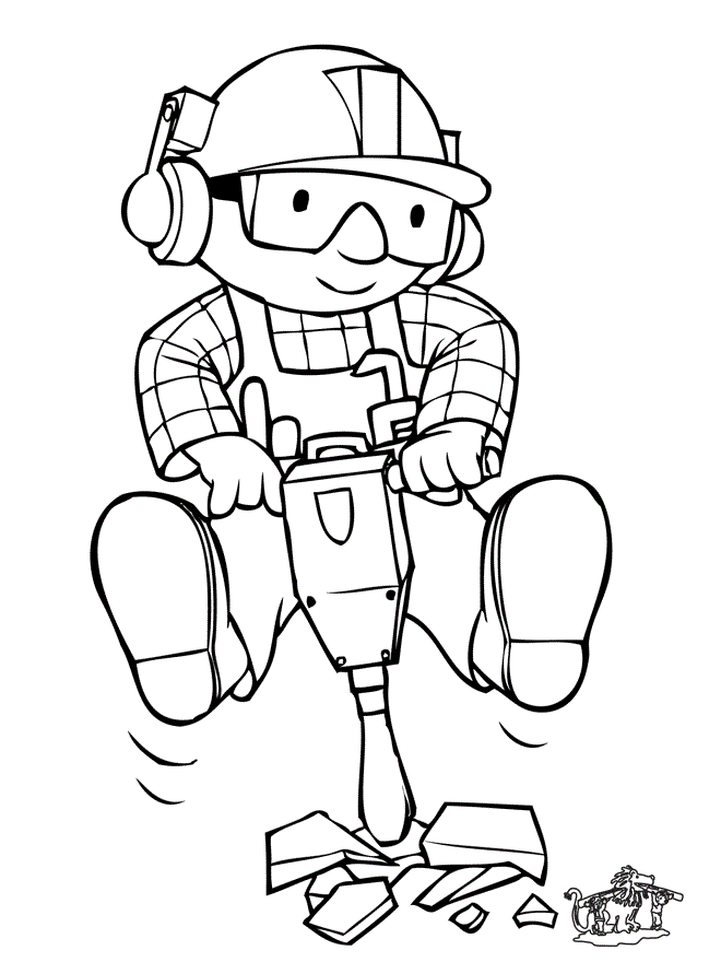Free Printable Bob The Builder Coloring Pages For Kids Free Printable Bob The Builder Coloring Pages For Kids