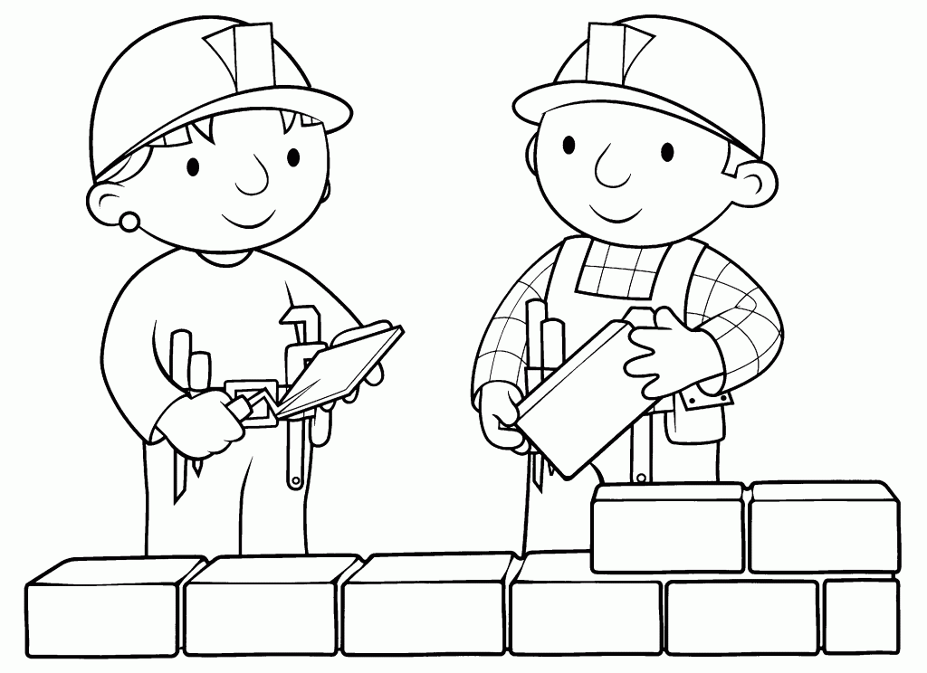 Bob The Builder Coloring Pages Images