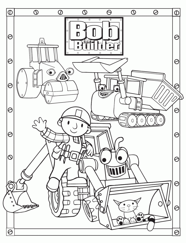 Bob The Builder Coloring Pages Pictures