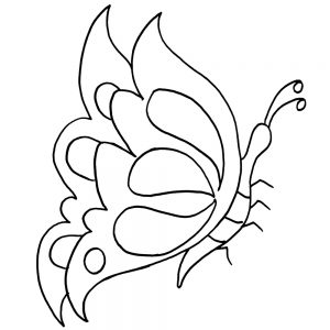 free printable butterfly coloring pages for kids