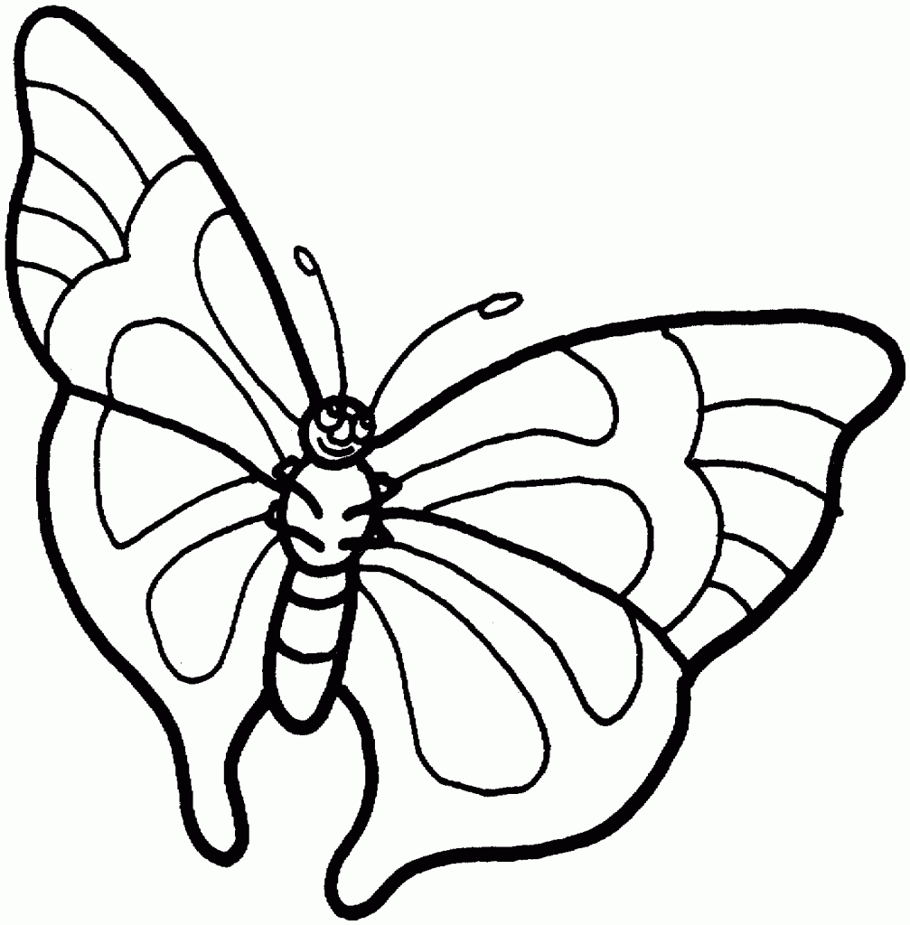 Download Free Printable Butterfly Coloring Pages For Kids