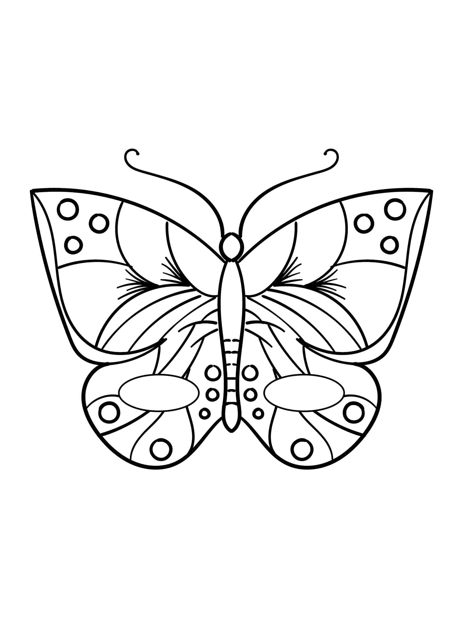 Free Printable Butterfly Coloring Pages For Kids