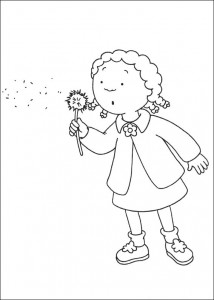 Free Printable Caillou Coloring Pages For Kids