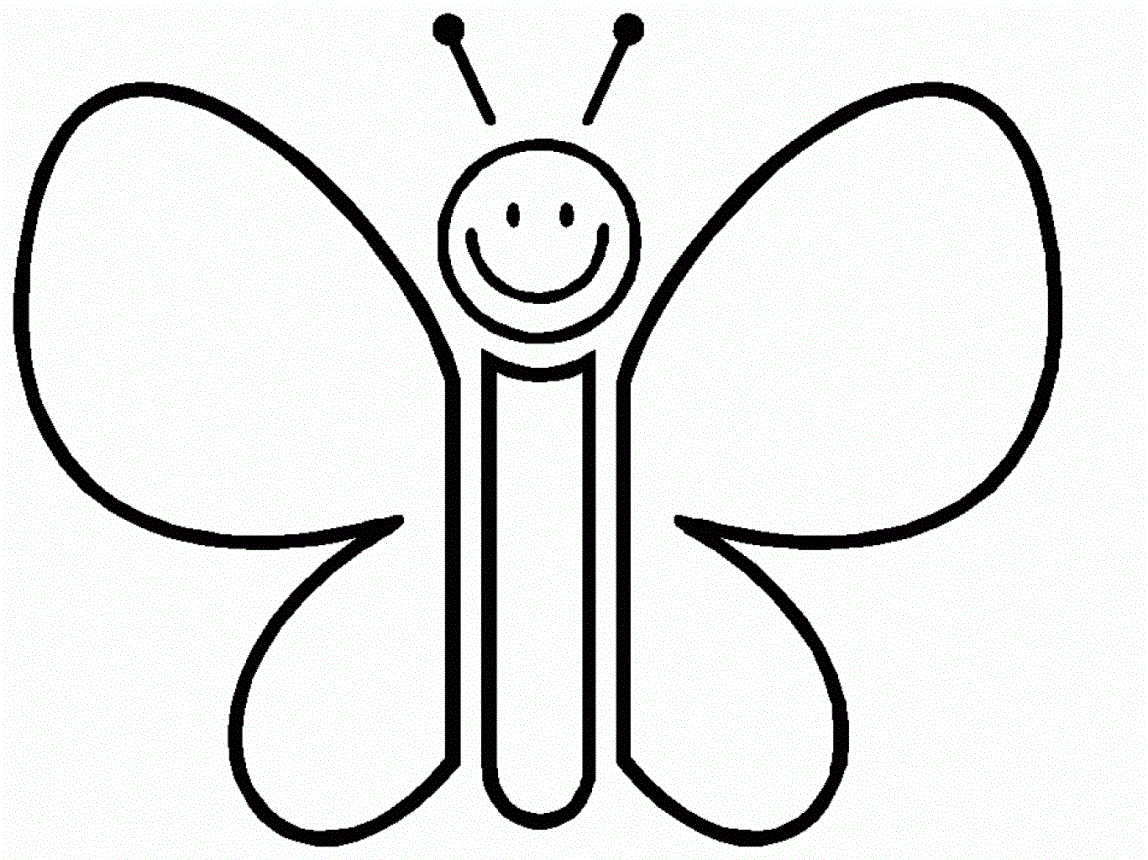 butterfly coloring pages