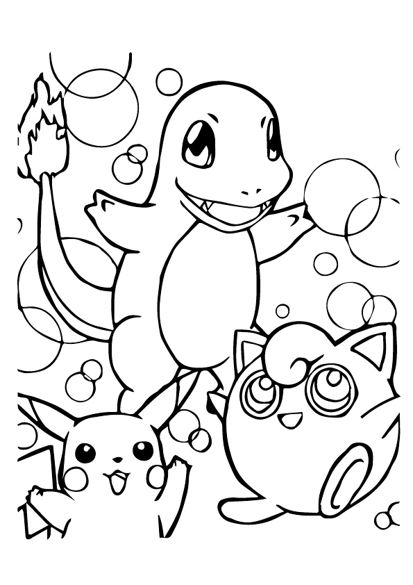 Free Printable Mewtwo Tail Coloring Page for Adults and Kids 