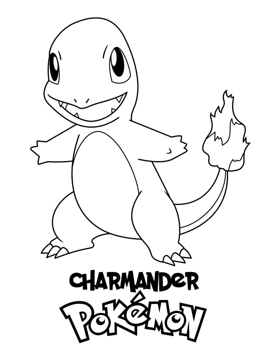 Starter Pokemon Coloring Pages : Coloring pages for children : - Lanarra